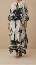 OVERSIZED KAFTAN DRESS