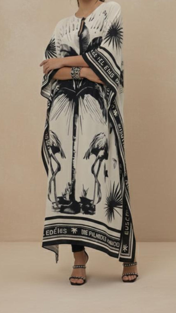 OVERSIZED KAFTAN DRESS