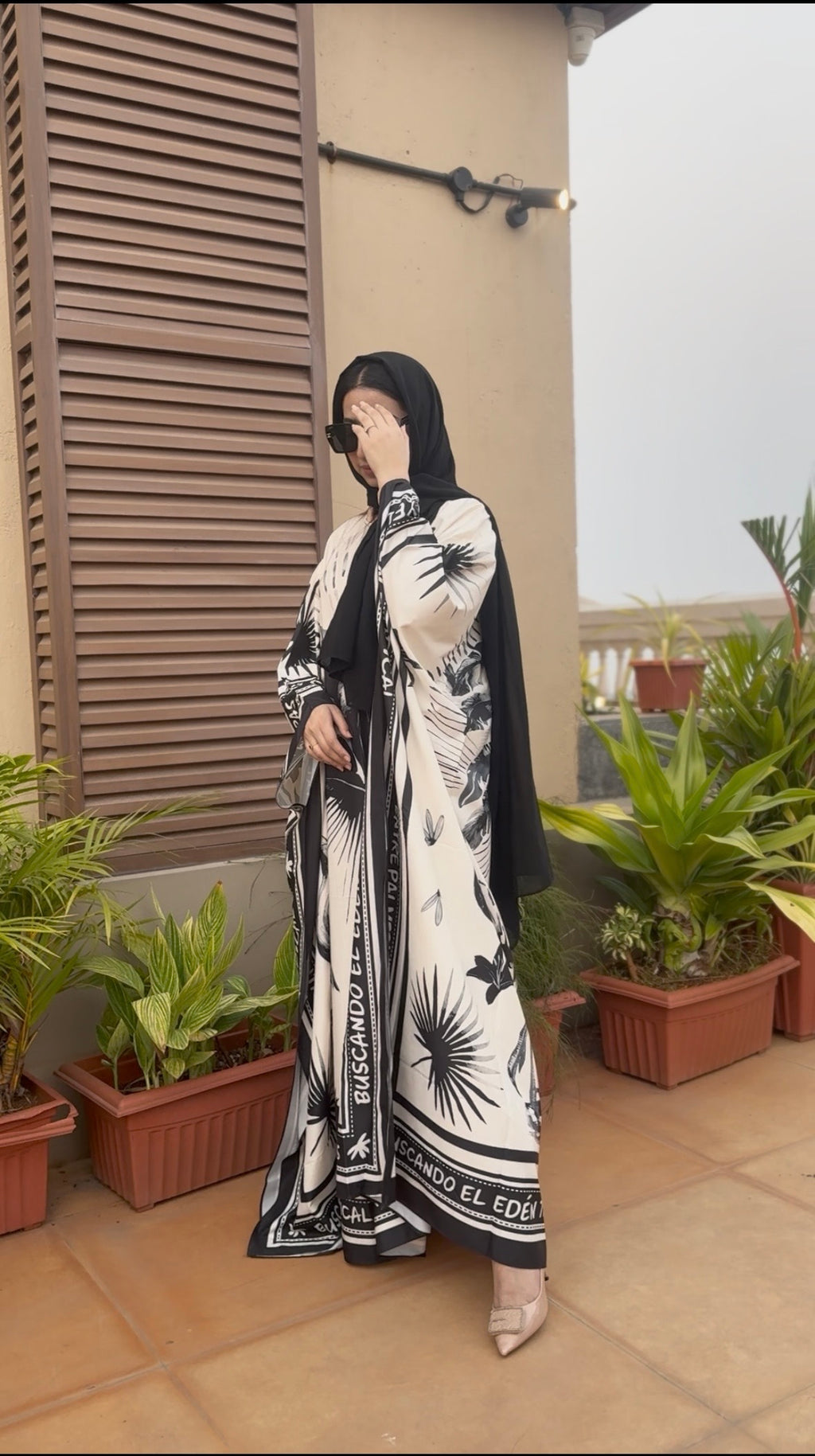 OVERSIZED KAFTAN DRESS