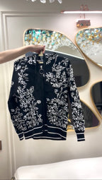 KNIT ZIP-UP HOODIE
